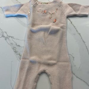 Bonpoint infant girl’s cashmere one piece